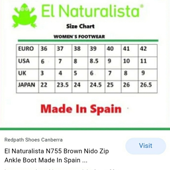 El Naturalista Sandals in Black & Browns Size 36 - Picture 8 of 8